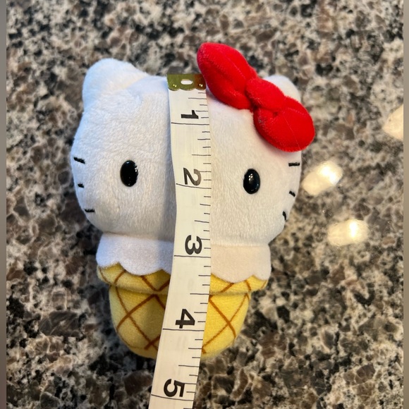 Hello Kitty Ice Cream Cone Plush - Picture 2 of 4